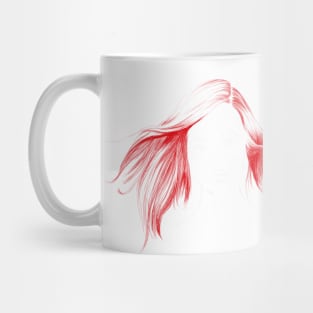 Red windy Mug